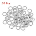 thumbnail image 5 of 55 Pcs M6 x 10mm x0.8mm Joints Plats de Lavage en Acier Inoxydable pour Voiture Ton Argenté, 5 of 5