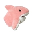 thumbnail image 2 of Marionetas de mano para niños, juguete de peluche, juego de simulación realista, juego de rol, Puppetshark para rosa, 2 of 7
