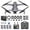 F33 Vortex Travel Bundle, variant on Contixo F33 Vortex 4K Drones for Adults with Camera, 2-Axis Gimbal GPS Drones for Adults with Remote and Case, Gray