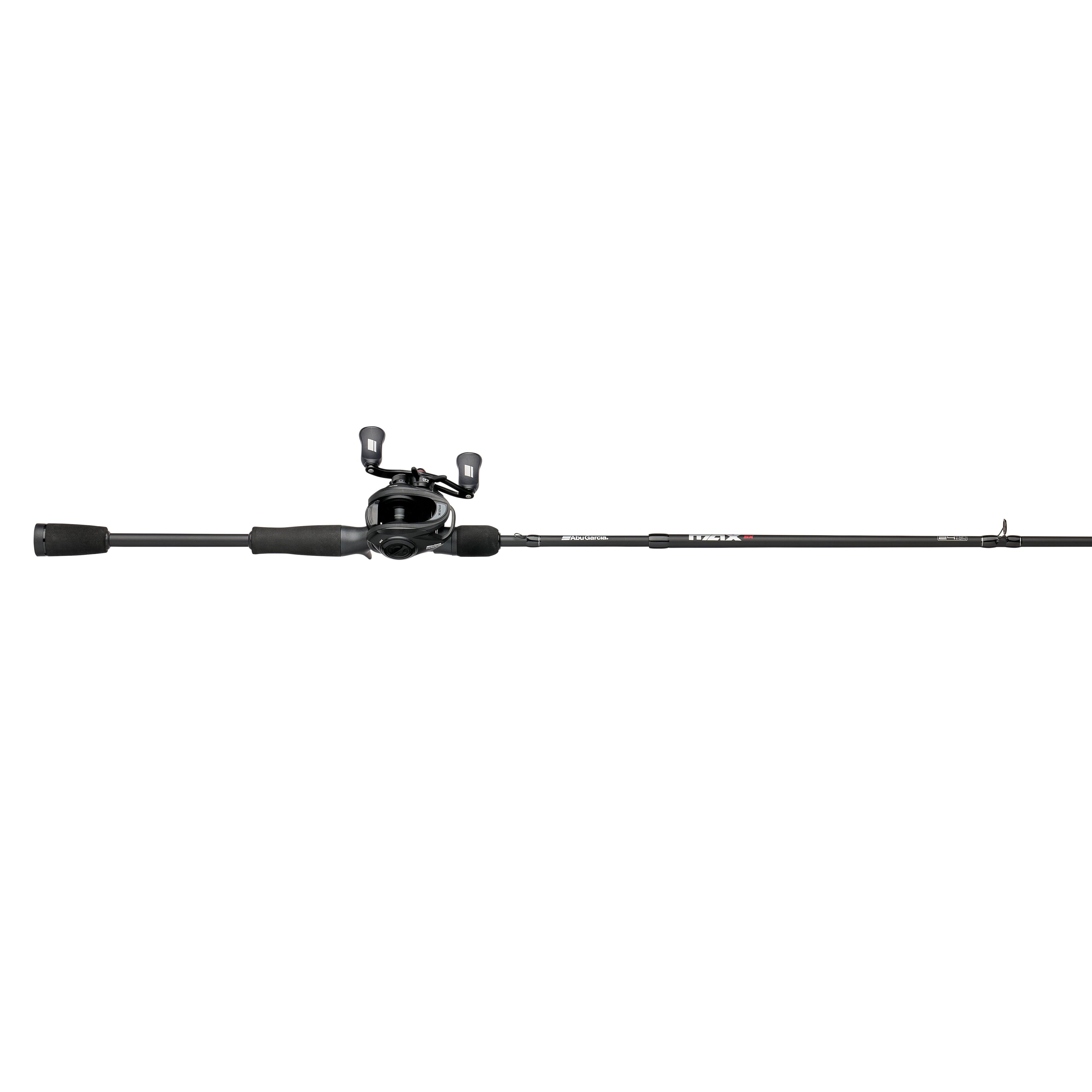 Abu Garcia Max SX Baitcast Fishing Combo, 7' Medium Heavy Rod, Left-Handed Reel