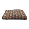 thumbnail image 4 of Colorful Pet House, Stitch-Like Digital Mix Motifs Pattern with Inner Triangle Round Shapes Image, Outdoor & Indoor Portable Dog Kennel with Pillow and Cover, 5 Sizes, Multicolor, by Ambesonne, 4 of 5