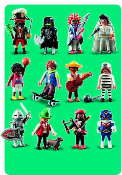 Playmobil Fi?ures Figures Series 2 Green Mystery Pack