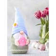 thumbnail image 4 of Muñeco de peluche sin rostro enano, decoración de Pascua, muñeco hecho a mano, regalo de Pascua, decoración de cesta de Pascua JFHHH pequeña, 4 of 4