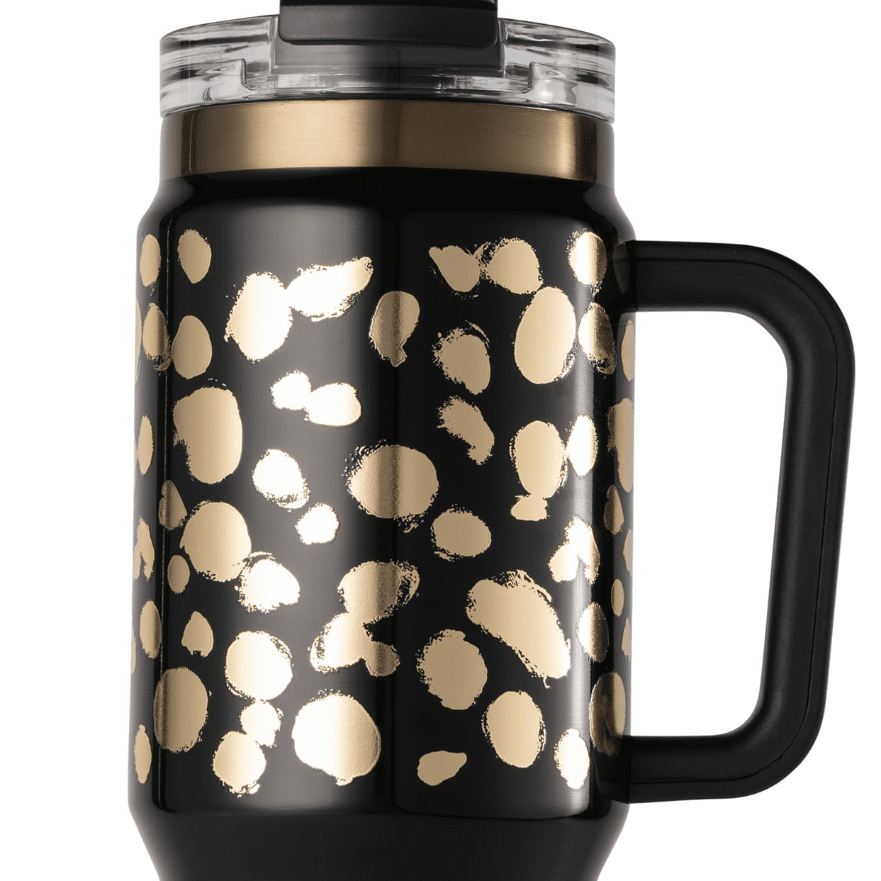 Black & Gold Dots