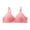 Pink, variant on Super Froncé Doux Et Confortable Sans Armatures Soutien Gorge Push Up Pour Femme Lingerie De Sport Soutien Gorge Sans Armatures Seamless Bras