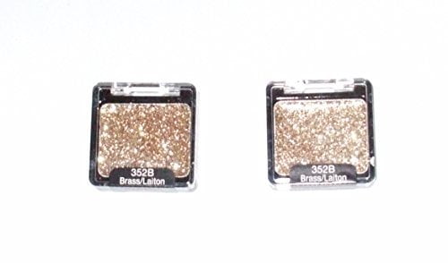 2pcs WET N WILD Color Icon Glitter Single - Brass, #352b