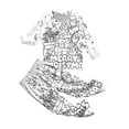 thumbnail image 3 of Aihuaihua Family Christmas Colorable Pajama Matching Sets DIY Hand Painted Sleepwear Xmas Cute Funny Colouring Pjs 2 Piece Sets Holiday Party Outfits, 3 of 7