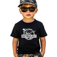 thumbnail image 2 of Birthday Boy Dinosaur Shirt for Boys T-Rex Themed Birthday Party T-Shirt for Toddlers and Kids Black Shirt 2T, 2 of 8