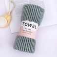 thumbnail image 2 of Absorbent Velvet Towel, Colorful Striped Face Wash Towel, Childrens Household Soft Gift Towel, 2 of 2