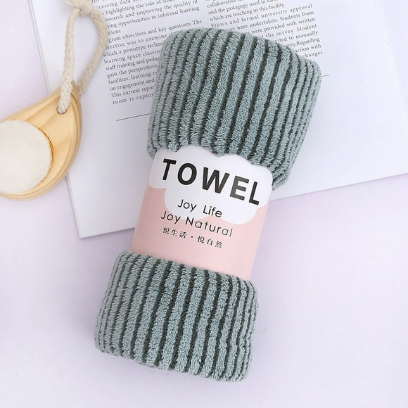 Toalla facial de terciopelo suave | Toalla de mano de algodón absorbente | Toallita para baño, cocina y gimnasio | Paño de secado rápido para rostro, manos y cuerpo