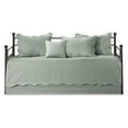 thumbnail image 1 of Pemberly Row Polyester Microfiber 6pcs Daybed Cover Set in Green, 1 of 13