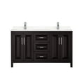thumbnail image 4 of Wyndham Collection Wcv252560d-Vca-Mxx Daria 60" Free Standing Double Basin Vanity Set -, 4 of 7