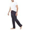 thumbnail image 4 of Fruit of the Loom Men's Holiday and Plaid Print Soft Microfleece Pajama Pant 2-Pack Bundle, 4 of 15
