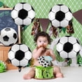 thumbnail image 3 of Globos de fútbol YOTHORN, 12 piezas, 46 cm, decoración de fiesta metalizada, 3 of 8