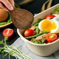 thumbnail image 5 of Juego de 2 palas de arroz de madera de primera calidad, cucharas para servir arroz, espátulas de arroz de madera para cocina asiática, utensilios de cocina de madera, 5 of 5