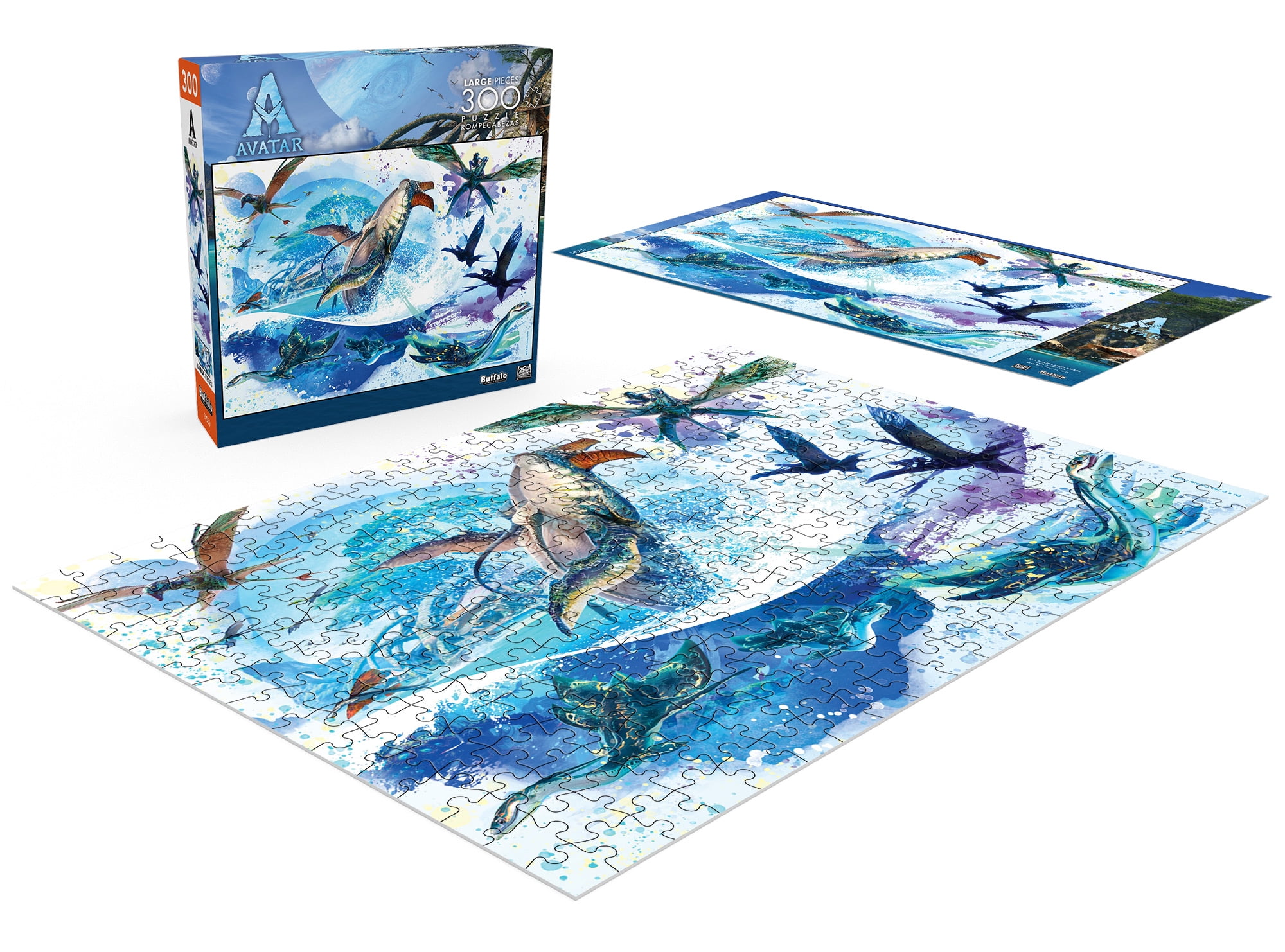 Buffalo Games Avatar Oceans of Pandora 300-Piece Interlocking Jigsaw Puzzle for Adults Ages 14+