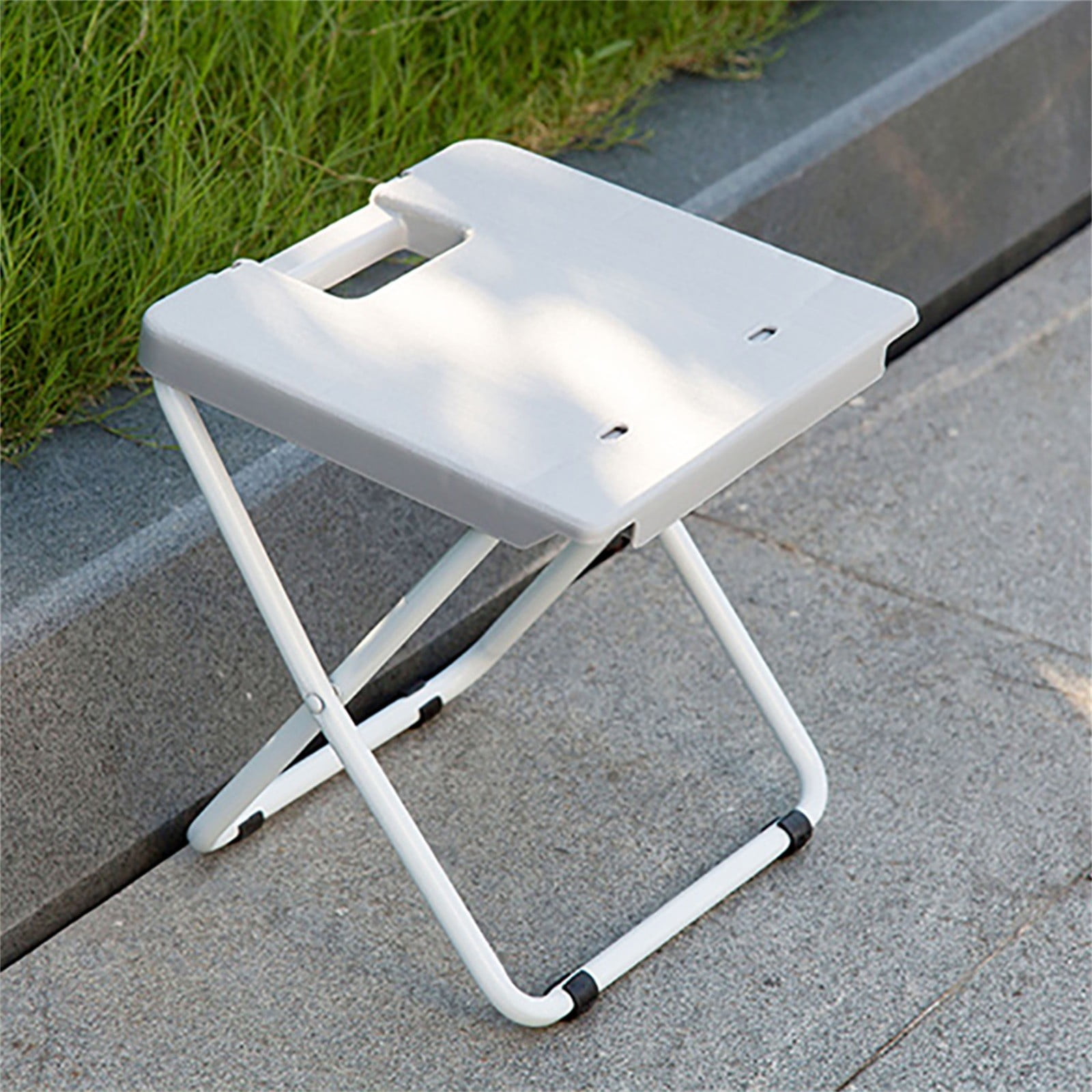 Tkrady Folding Chair,Folding Stool with Handle,Folding Stool with Non-Slip Feet,Indoor and Outdoor Foldable Stool for Adults - Walmart.com