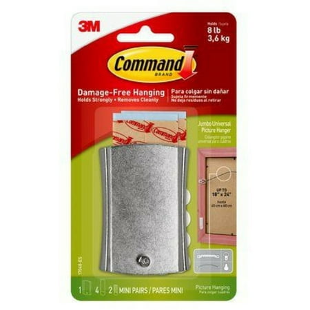 6 Pack - Command Damage-Free Picture & Frame Hanger 1 ea