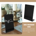 thumbnail image 3 of Message Board Sign Desktop Writing Board Acrylic Chalkboard For Shop Buffet Cafe, 3 of 4