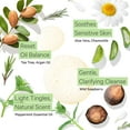 thumbnail image 3 of Tree To Tub Peppermint Shampoo for Oily Hair & Sensitive Scalp - Clarifying Shampoo for Build Up, Sulfate Free Anti Residue Hair Shampoo for Women & Men, 3 of 8