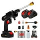 thumbnail image 1 of SM001 pistola de limpieza eléctrica inalámbrica de mano de alta presión, adecuada para limpiar el coche, limpiar el piso, viene con dos baterías, conjunto combinado, 1 of 8