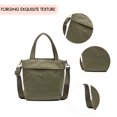 thumbnail image 3 of Mujer Nylon Crossbody Bag Color sólido Bolso de hombro Sports Bolso (verde), 3 of 9