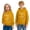 Yellow, variant on IWRICH Happy 100th Days of School Hoodies for Boys Girls Long Sleeve Lined Hooded Sweatshirts Cute Tops,Size 2-14 Years Yellow 160