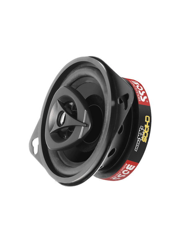 BOSS Audio Systems CH3220B Chaos Series 3.5 inch Car Stereo Door Speakers - 140 Watts Max, 2 Way, Full Range Audio, Tweeters, Coaxial, Sold in Pairs