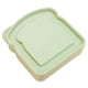 thumbnail image 1 of Contenedores para sándwiches, caja para sándwiches con forma de tostada, estuche de almacenamiento de alimentos, contenedor de plástico para sándwiches, recipiente para pan para la familia o adultos, 1 of 5