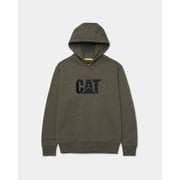 Caterpillar Mens Trademark Hooded Sweatshirt BLACK