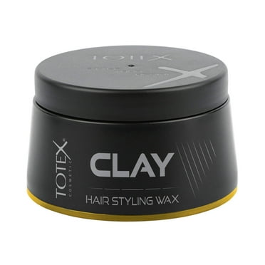 Totex Hair Men Styling Hair Clay Wax - Strong Hold Texture Natural Messy Look Finish - Hair Defining Paste Coconut Scent 150 ml
