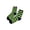 Green 11#, variant on Halloween Fuzzy Crew Socks Pack, Warm Cozy Plush Holiday Novelty Socks, Indoor Lounge Sleep Socks, Soft Fluffy Halloween Sock for Home Wear & Holiday Gifts Purple