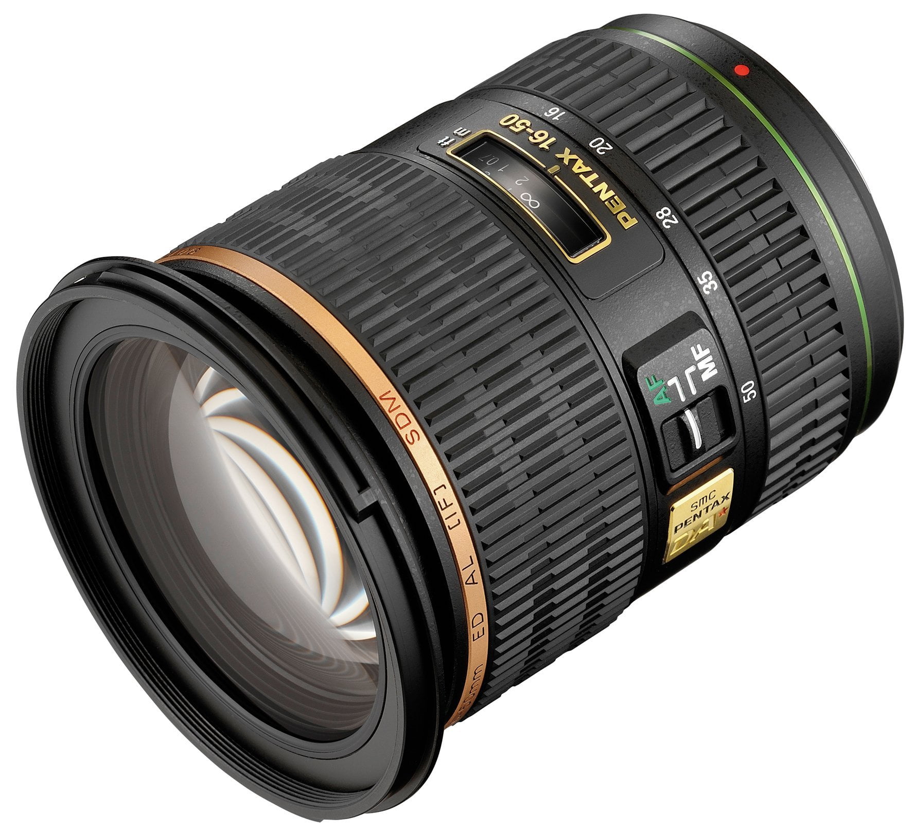 Pentax SMC DA Series 16-50mm F/2.8 ED AL IF SDM Wide Angle Zoom