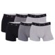 thumbnail image 1 of CR7 Calzoncillos para hombre, pack de 6 - viscosa de bambú, calzoncillos, algodón elástico, logo en la cintura Negro/Gris M (Medium), 1 of 4