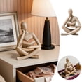 thumbnail image 2 of TIELUTT Classic Reading Figure Sculpture Desktop Ornament Study Bookshelf Ornament Set with Topper Big Christmas Ornament Christmas Decorations Bulbs Christmas Ornament Set Shatterproof Colorful Ornam, 2 of 7