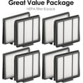 thumbnail image 3 of (8 Pcs) Filtre HEPA Compatible avec Shark AV752 AV753 AV751 R85 RV850 RV850WV S87 RV851WV RV761 RV700_N RV720_N RV750_N, Kit d'Accessoires pour Aspirateur Robot, Pièces de Rechange 8 Filtres, 3 of 6