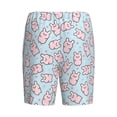 thumbnail image 2 of Lsque Cute Rabbit Mens Sleep Pajama Shorts,Short Pajama Pants, Cotton Ultra-Soft Knit-3X-Large, 2 of 9