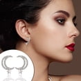 thumbnail image 4 of Pendientes para mujer, regalos para mujer, pendientes de circonita cúbica con forma de estrella, brillantes y a la moda, regalo de graduación maravilloso, pendientes de turquesa., 4 of 5