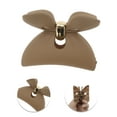 thumbnail image 7 of Unique Bargains Frosted Grace Hair Clips for Home Coffee Color 3 Pcs, 7 of 7