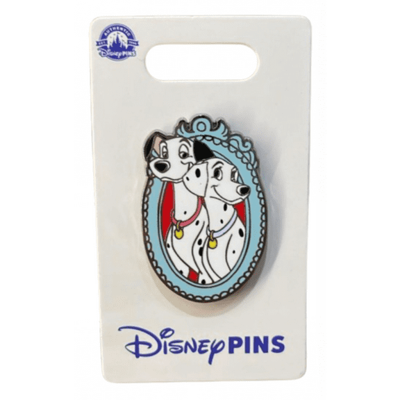 Disney Parks Pongo & Perdita Frame 101 Dalmatians Pin New with Card