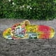 thumbnail image 4 of Sandalias planas con grafiti para mujer, zapatos informales con estilo informales de verano para playa personal Wmkox8yii hj789, 4 of 7