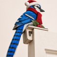 thumbnail image 3 of Lucahom Wooden Bird Door Topper, Adorable Bird Shape Corner Decor, Handcrafted Collection for Doorways, Shelves & Frame Corners, Gift for Nature & Birds Lovers, 3 of 6