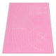 thumbnail image 2 of Alfombrilla De Corte Autocurativa, Alfombrilla De Corte Artesanal Rosa Con Escala De Doble Cara Tallada A Mano Para Coser Para álbumes De Recortes Para Acolchar ANGGREK Otros, 2 of 8