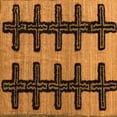 thumbnail image 1 of Ahgly Company Indoor Square Southwestern Orange Country Area Rugs, 3' Square, 1 of 4