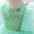 thumbnail image 6 of LOVEBAY 3-11T Girls Sequin Mesh Tull Dress Ball Gown Dresses For Girls Special Occasion Dresses Wedding Flower Girl Pageant Gown Party Dress, 6 of 9
