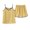 Yellow, variant on XuJwPNcy Cami Pajama Sets for Women Sleeveless V Neck Tank Top Soft Elastic Waist Shorts Camisole Lounge Set 2 Piece Nightwear