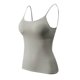 thumbnail image 4 of mfyjkho Camisetas Sin Mangas, Camisolas De Cuello En V Con Almohadillas De Sujetador De Color Liso Para Mujer De Moda Tops Elegantes Para Mujer L, 4 of 7