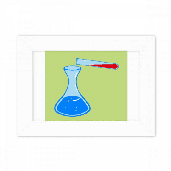 Chestry Liquor Response Diagram Photo Mount Frame Picture Art Painting Desktop 5x7 Pouces