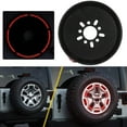 thumbnail image 4 of Spare Tire Brake Light Wheel Light 3rd Third Brake Light Red Light Plug And Play 12-24V 30W Replacement For  Wranglers 2007-2018, 4 of 8