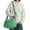 Dark Green, variant on Quilted Puffer Tote Bag for Women Large Crossbody Bag Lightweight Nylon Puffy Quilted Carryall Hobo Puff Shoulder Bag